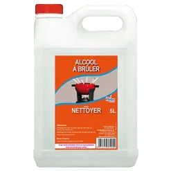 Phebus Alcool à brûler pour chauffer et nettoyer 5L