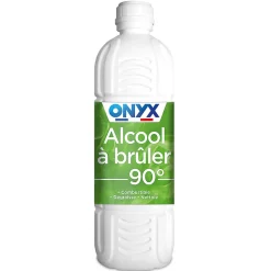 Onyx Alcool à brûler pour métal, bois, tissus, vitres bricolage 1L