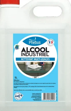 Phebus Alcool industriel nettoyant multi-usages 95° 5L Discount