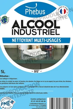 Phebus Alcool industriel nettoyant multi-usages 95° 5L Discount