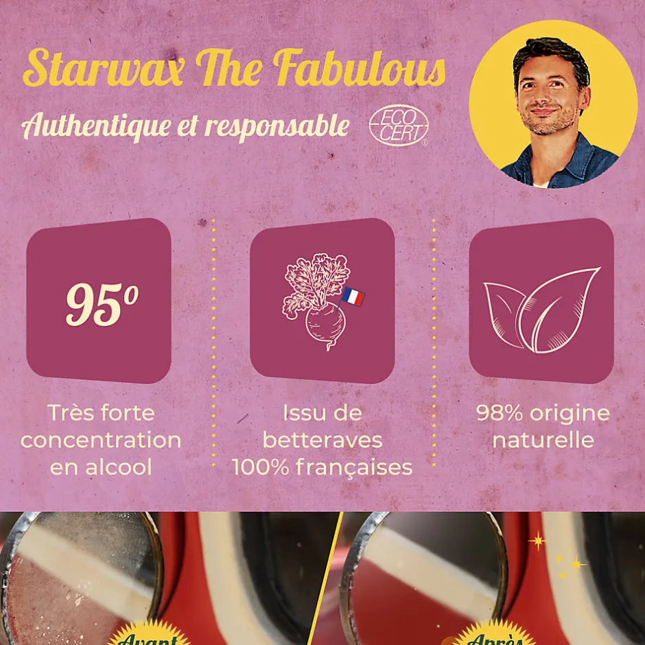 Starwax Alcool ménager 1L The fabulous