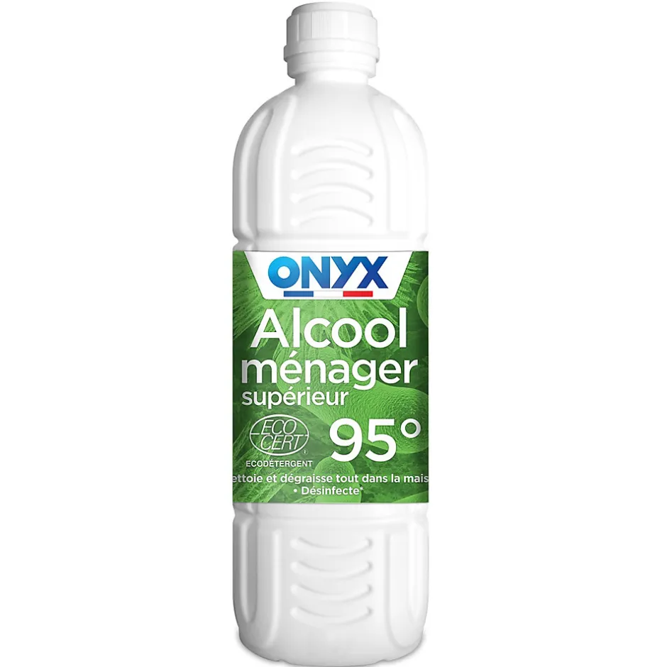 Onyx Alcool ménager supérieur 95° nettoyant multi surfaces 1L