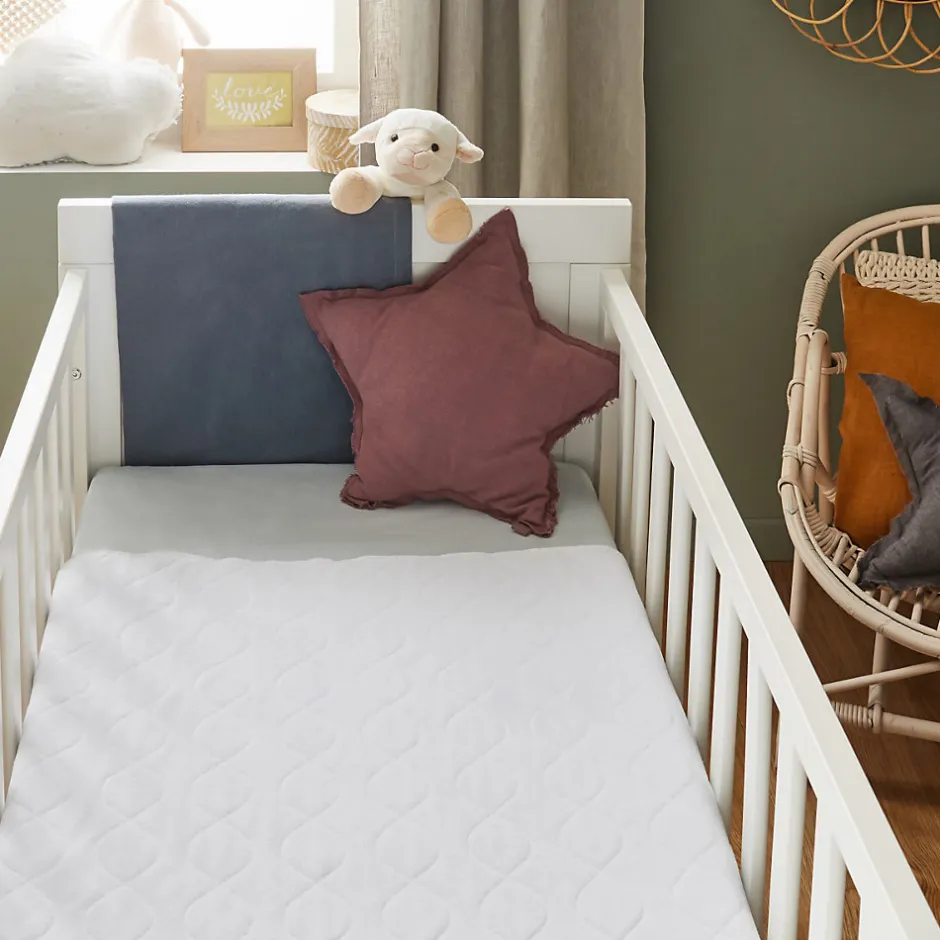 P’Tit Lit Alèse Bébé Imperméable Absorbante - Protège Matelas Lavable à 90 degrés - Tout type de lit : 60x120/70x140/40x80/90x190/50x90