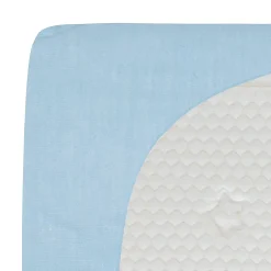 Minea Alèse B-Sensible Baby Bleu ciel 60x120 cm Impermeable & Anti-acariens Hot