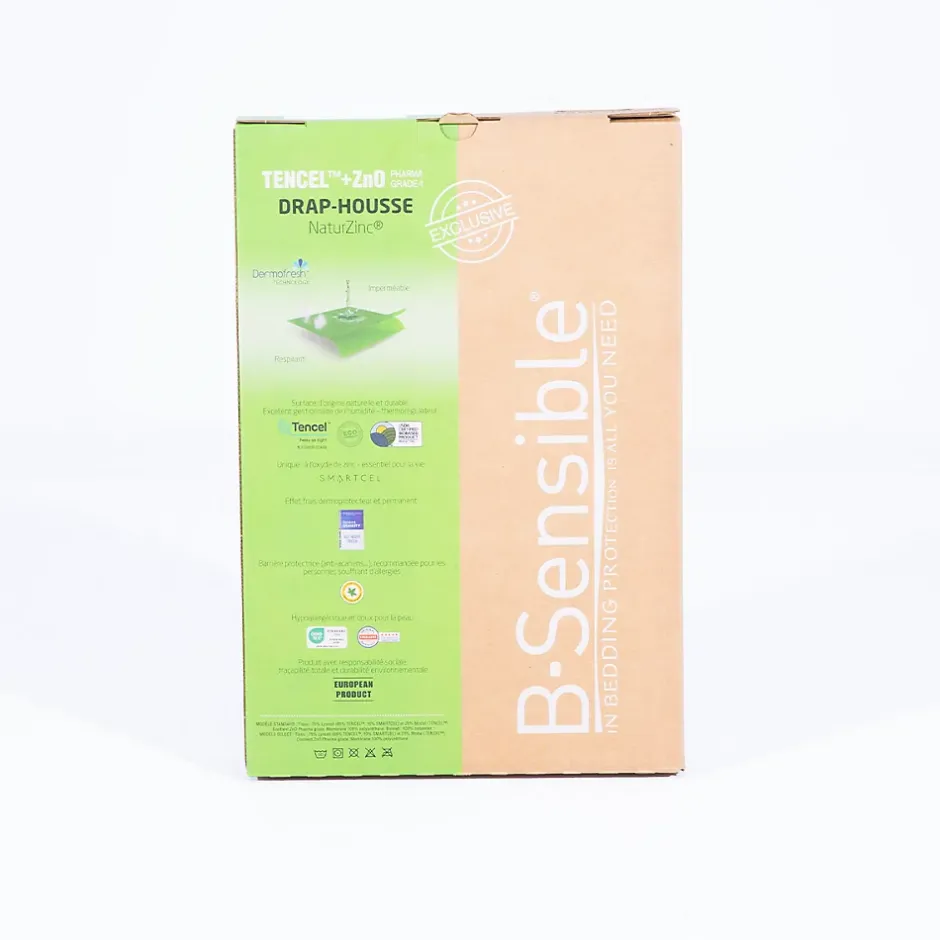 Minea Alèse B-Sensible Baby Bleu ciel 60x120 cm Impermeable & Anti-acariens Hot