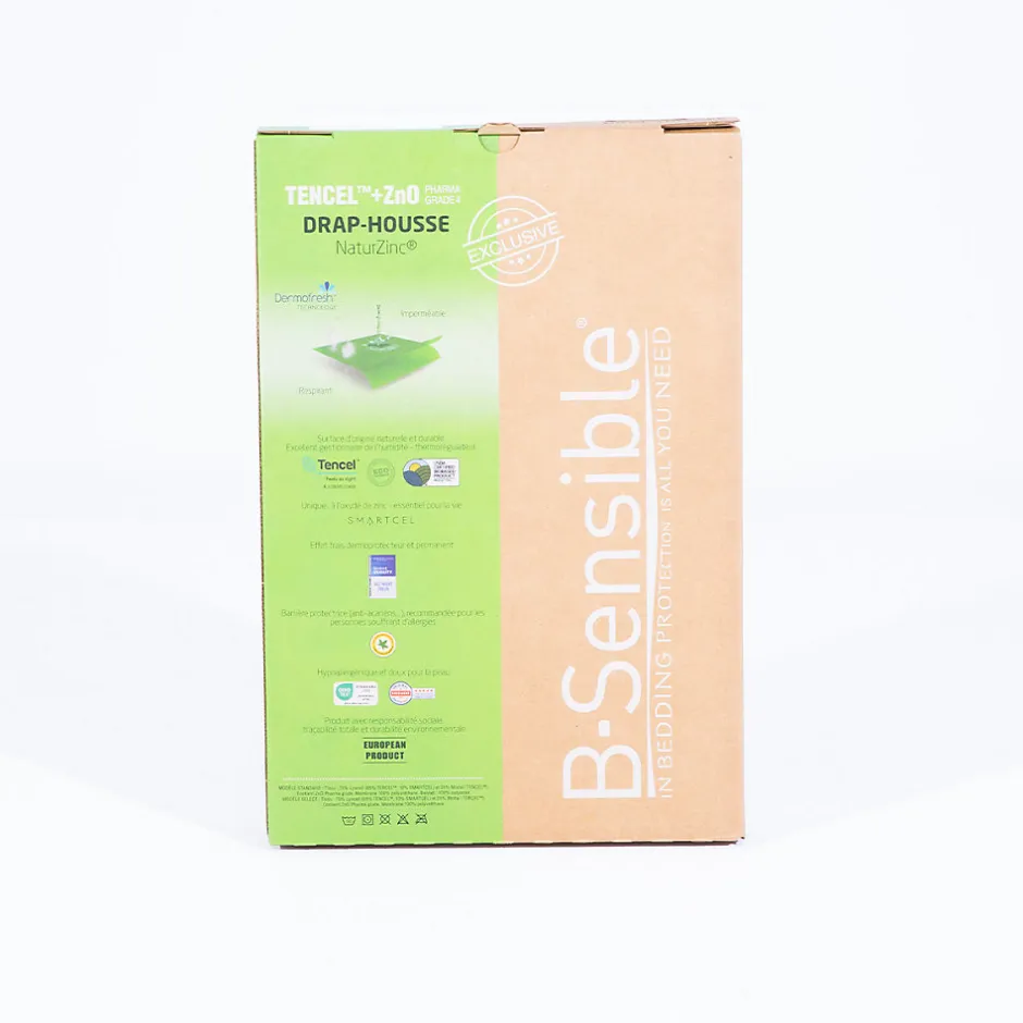 Bellecour Alèse B-Sensible Blanc 140x190/200 cm Impermeable & Anti-acariens