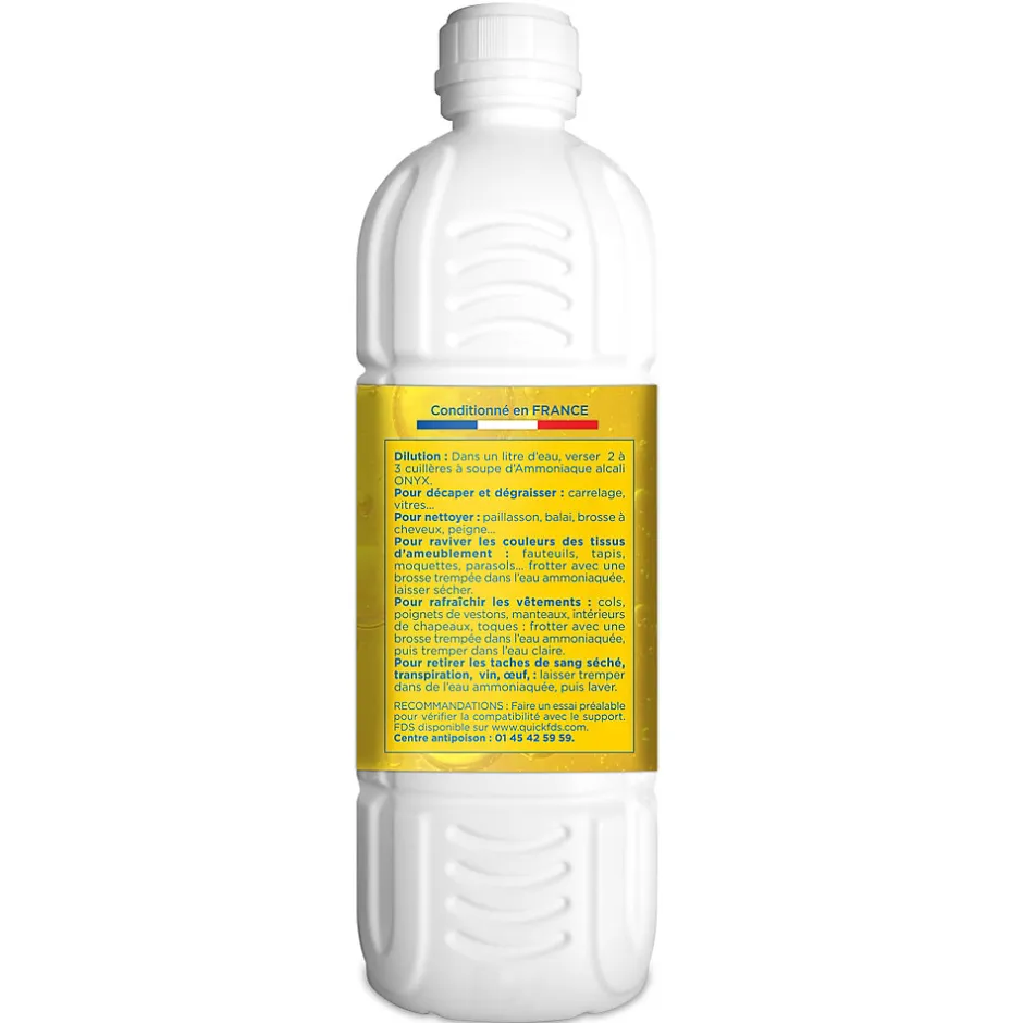 Onyx Ammoniaque alcali 13° bricolage 1L
