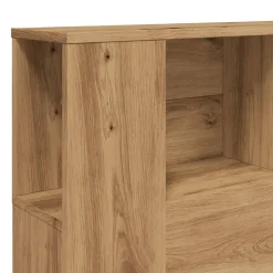 Vidaxl Armoire à tête de lit Chêne artisanal 140 x 18,5 x 102,5 cm Bois d'ingénierie Discount