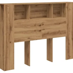 Vidaxl Armoire à tête de lit Chêne artisanal 140 x 18,5 x 102,5 cm Bois d'ingénierie Discount