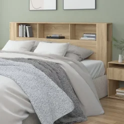 Vidaxl Armoire de tête de lit chêne sonoma 200x18,5x104,5 cm Clearance