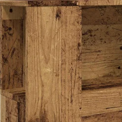 Vidaxl Armoire de tête de lit vieux bois 100x18,5x102,5 cm