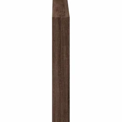 Vidaxl Armoire tête de lit avec LED chêne marron 120x17x102 cm
