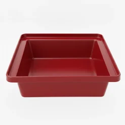 Plast'Up Rotomoulage Bac de rangement empilable 30l - ROUGE - 17cm New