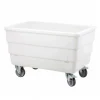 Gilac Bac double-paroi 310 L - roues chape inox - blanc