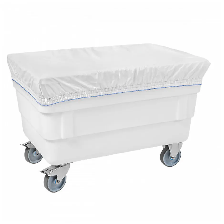 Gilac Bac double-paroi 310 L - roues chape inox - blanc