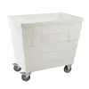 Gilac Bac double-paroi 500 L - roues chape inox - blanc