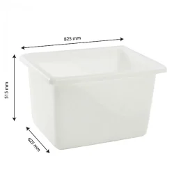Gilac Bac grand volume 170 L - blanc