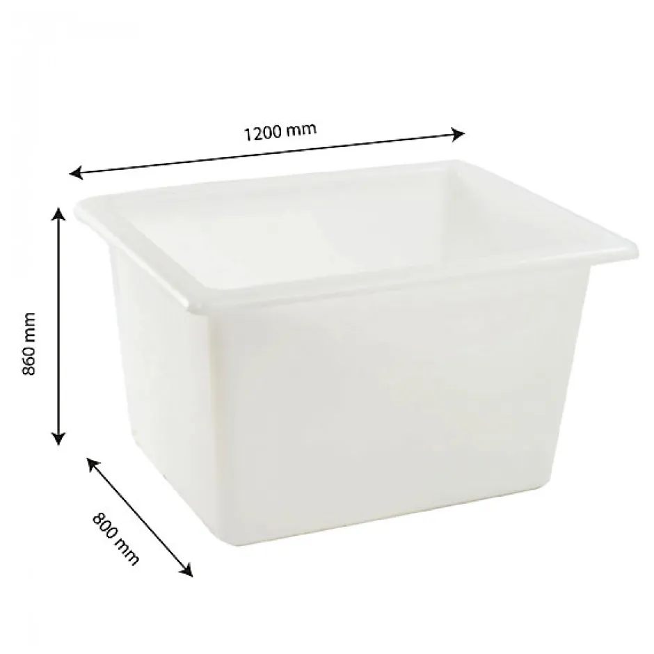 Gilac Bac grand volume 500 L - blanc