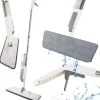 Importdistrib Balai à plat avec nettoyeur à eau et vaporisateur pour sols