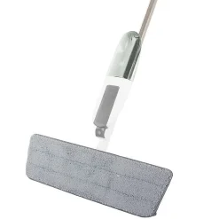 Importdistrib Balai à plat avec nettoyeur à eau et vaporisateur pour sols