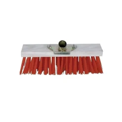 MSV Balai Cantonnier à fibres dures en PVC rouge Online