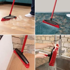 Vileda Balai caoutchouc Pet Pro - - Poils d'animaux (sans manche)