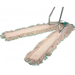 Le Plus De L'Entretien balai ciseaux 2 x 100 cm complet avec 2 franges - QUALITE SUPERIEURE - FRANGES 100% COTON Clearance