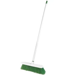 Balai droit poils rigide blanc L.28 x l.5cm Sale