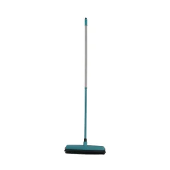GoodHome Balai extensible poils doux bleu L.1 m x l.7cm