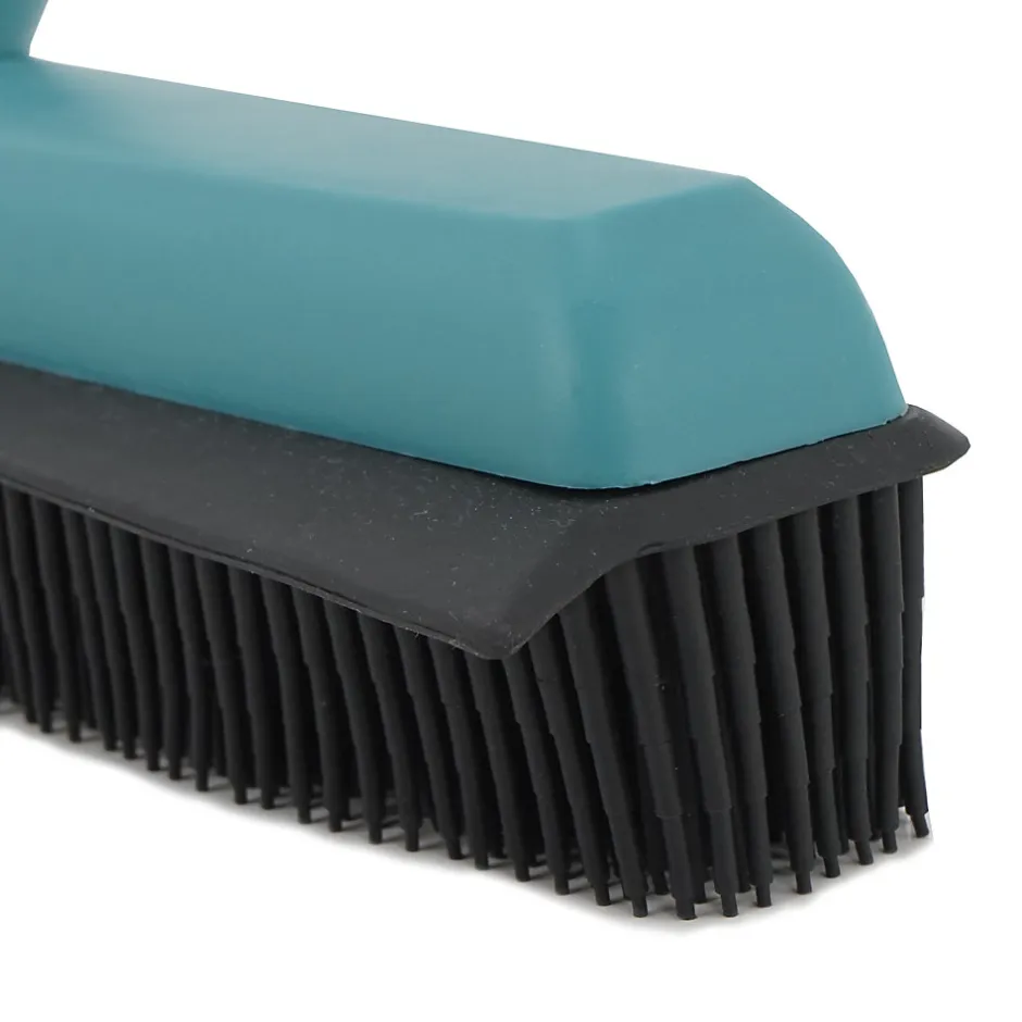 GoodHome Balai extensible poils doux bleu L.1 m x l.7cm
