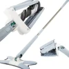 Importdistrib Balai serpillière plat pour le nettoyage des sols avec essoreuse rotative