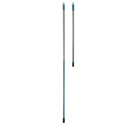 GoodHome Balai serpillère à franges microfibre et plastique blanc et bleu l.8 cm Hot