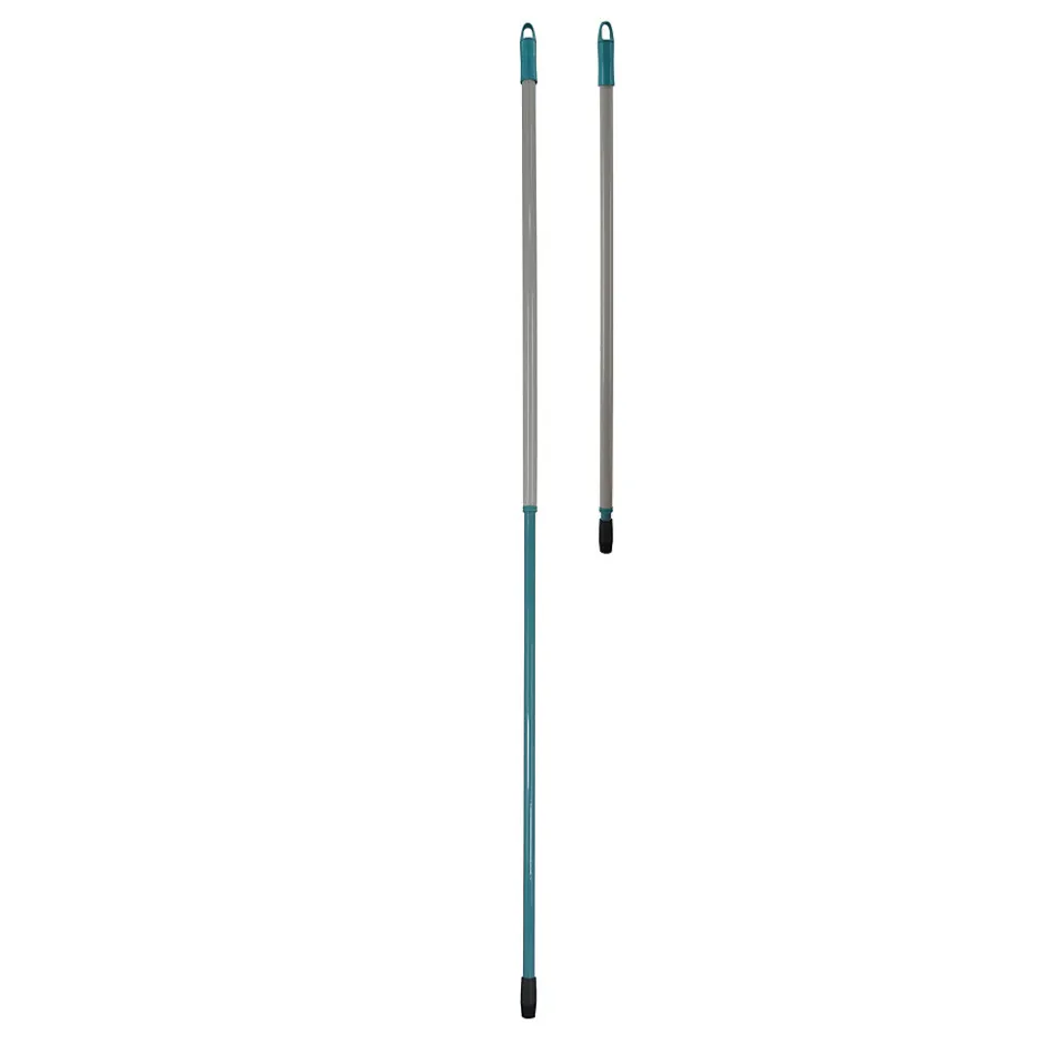 GoodHome Balai serpillère à franges microfibre et plastique blanc et bleu l.8 cm Hot