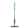 GoodHome Balai serpillère microfibre avec vaporisateur gris et bleu L.124 x l.12 cm