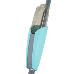 GoodHome Balai serpillère microfibre avec vaporisateur gris et bleu L.124 x l.12 cm