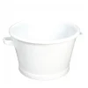 Gilac Baquet rond fond renforcé 50 L - blanc Clearance