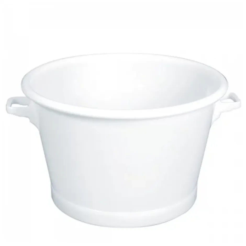 Gilac Baquet rond fond renforcé 75 L - blanc Online
