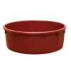 Gilac Baquet rond renforcé - 275 L - bordeaux Hot