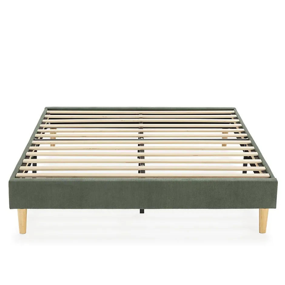 Vs Venta-Stock Base rembourrée Bari 140x190 cm Vert Sale