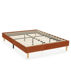 Vs Venta-Stock Base rembourrée Bari 150x190 cm Rouge