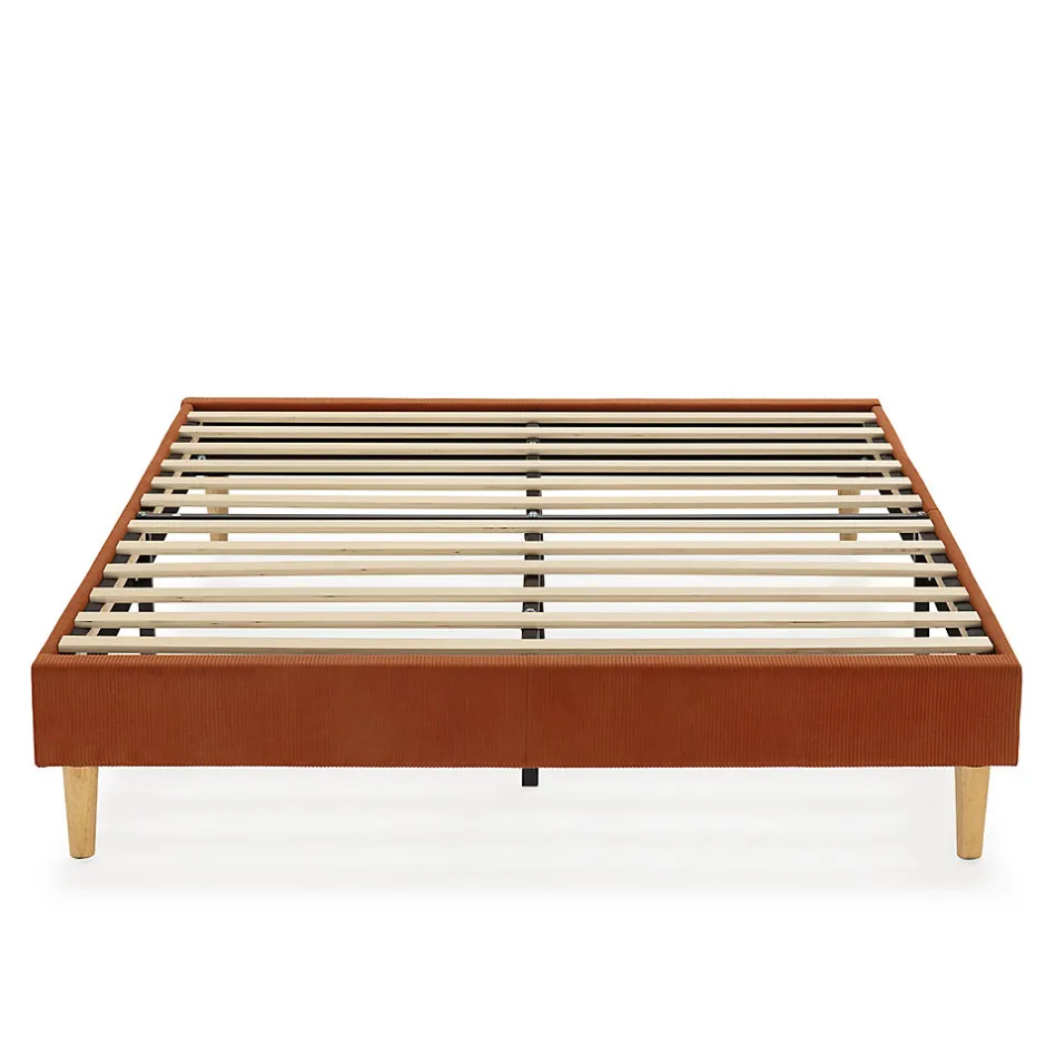Vs Venta-Stock Base rembourrée Bari 150x190 cm Rouge