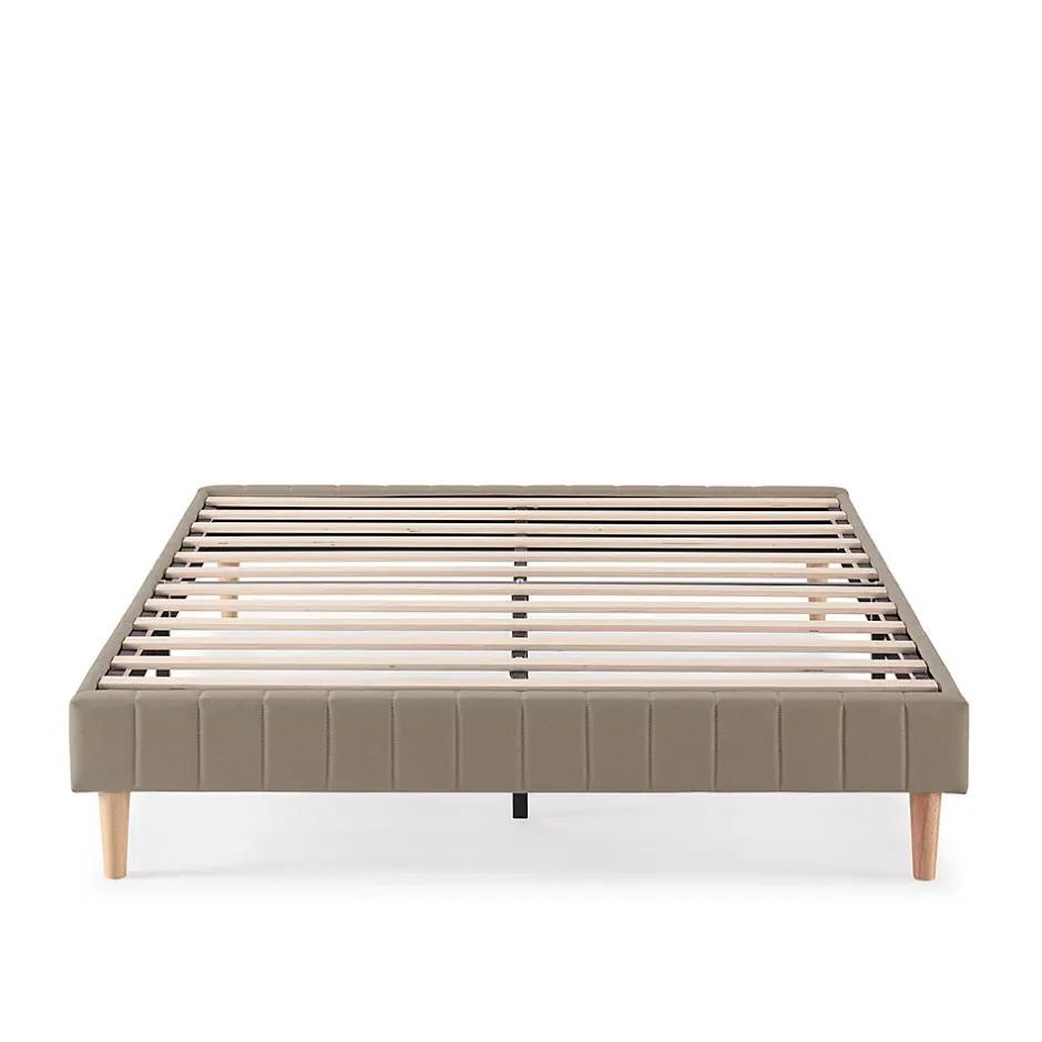 Vs Venta-Stock Base rembourrée Eris 160x200 cm Beige Best