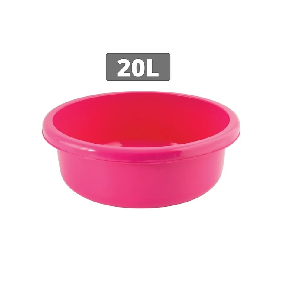 MSV Bassine de lavage ronde 20L Fuschia Online