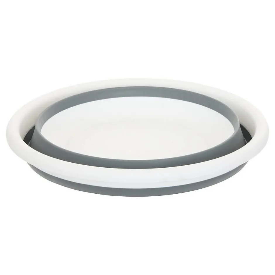 5Five Bassine retractable 6L - Blanc Gris clair -