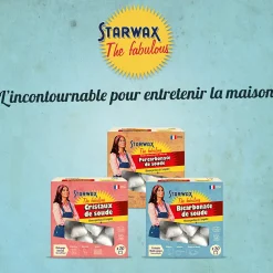 Starwax Fabulous Bicarbonate de soude doses 20 x 20g