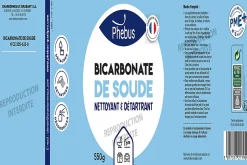 Phebus Bicarbonate de soude nettoyant et détartrant 550g Best