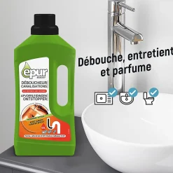 Epur Bio-déboucheur canalisations 1L New