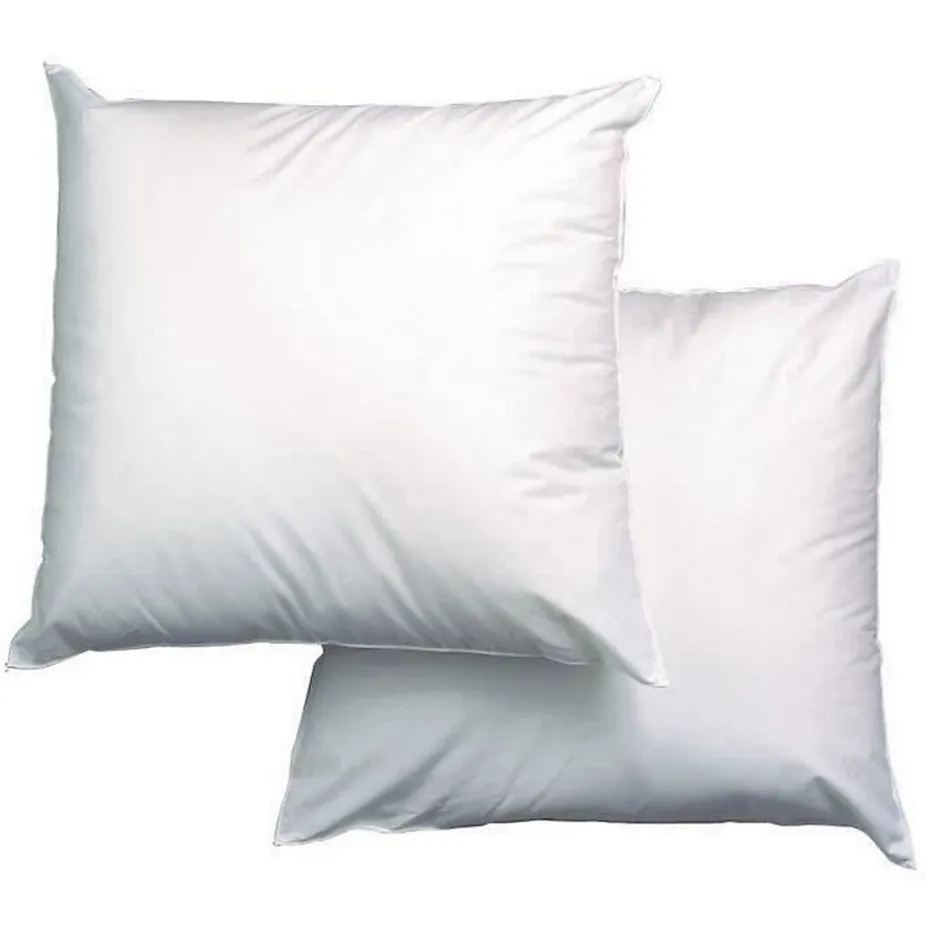 Blanreve Lot de 2 Oreillers Triple Protection - 60 x 60 cm - Blanc