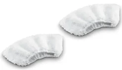 Kärcher Bonnette microfibre pour nettoyeur vapeur buse à main Karcher, lot de 2