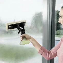 Kärcher Bonnette microfibres jaune pour nettoyeur de vitres Karcher wv vendue par 2